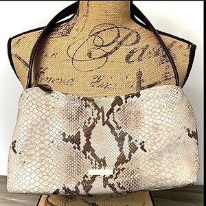 Y2K DESMO MADE IN ITALY SHOULDER BAG PYTHON